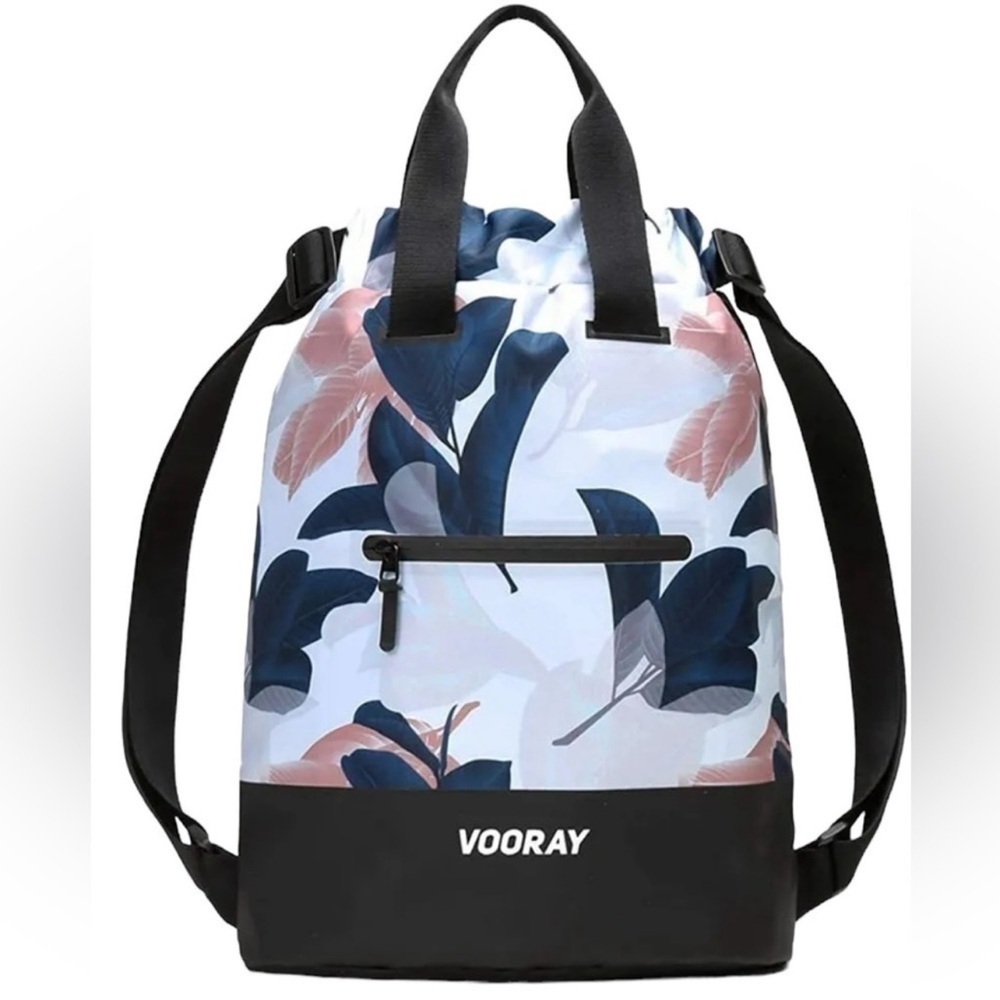 Black and Floral Women's Bag